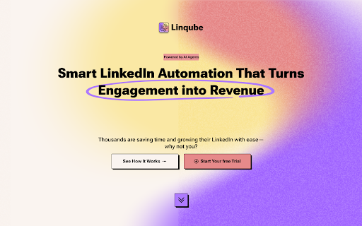 Linqube :: Enhances LinkedIn profiles and generates post content with Generative AI