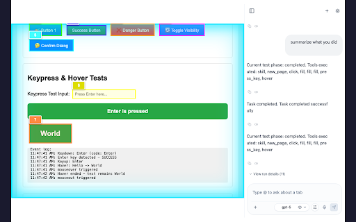 Vibe for Gemini — AI Browser Agent :: AI browser agent for Gemini. Automate web tasks with Gemini CLI. Pre-authenticated sessions, markdown snapshots, Google Workspace.