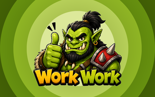 Work Work :: Toggle between Work and Play mode. In Work mode, distracting websites are blocked.