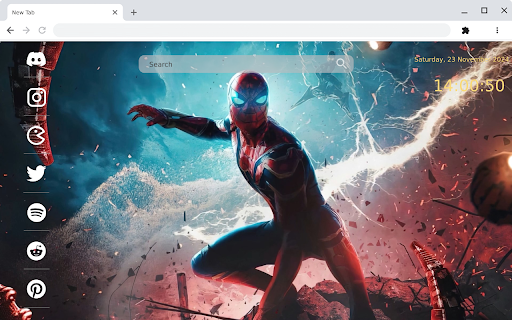 Spider-Man: No Way Home Action-Packed Live Wallpaper for Chrome! :: Bring the thrill of *Spider-Man: No Way Home* to your browser with this epic live wallpaper for Chrome!