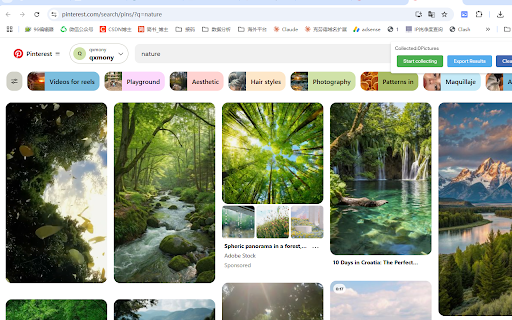 Pinterest Image Scraper Downloader :: Batch collect and download Pinterest pictures