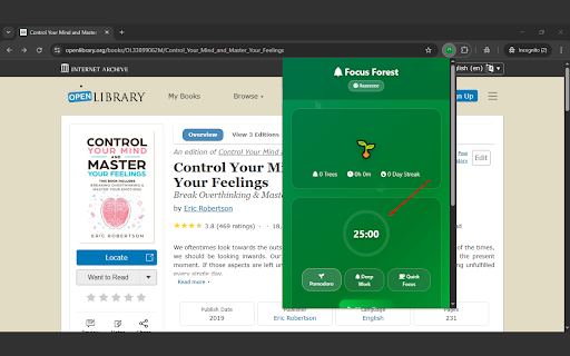 Focus Forest :: Gamify productivity by growing virtual trees during focus sessions
