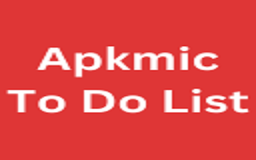 Apkmic To Do List :: Apkmic To Do List to to add the important tasks in list for reminder.
