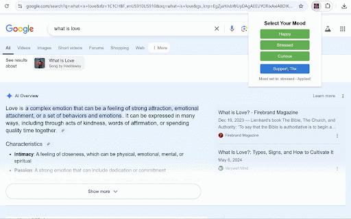 Mood-Based Web Curator :: Curates your web experience based on your mood.