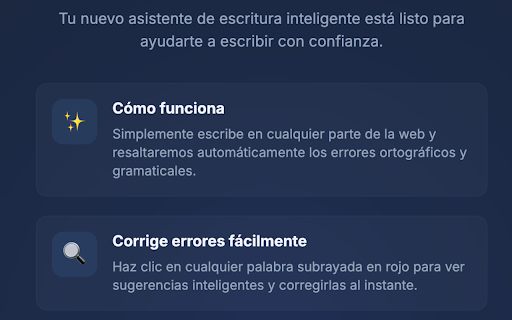OwlyCheck: Corrector Ortográfico y Gramatical :: Corrige errores ortográficos y gramaticales en español, inglés y catalán en todos tus textos mientras escribes.