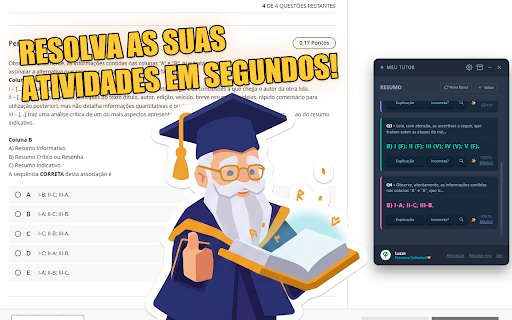 Meu Tutor: Assistente de Estudos Inteligente :: Auxiliar inteligente de estudos