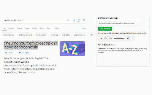 Best Powerful Dictionary :: Get word definitions and pronunciation of any English word.