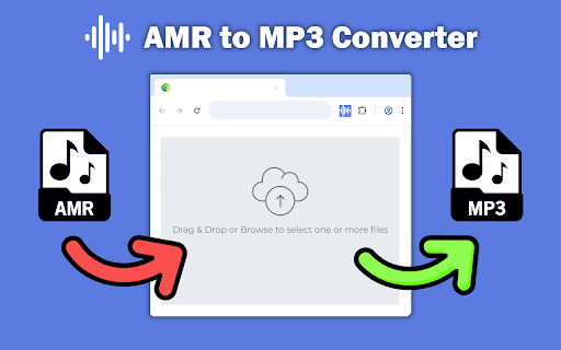 AMR to MP3 :: Convert AMR audio file. The AMR to MP3 extension is a smart converter. Change the .amr format to MP3 files online effectively.