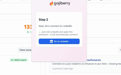 Gojiberry AI :: Connect your LinkedIn account to Gojiberry