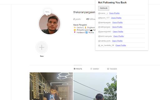 Instagram Non-Followers Checker :: See who you follow but doesn't follow you back.