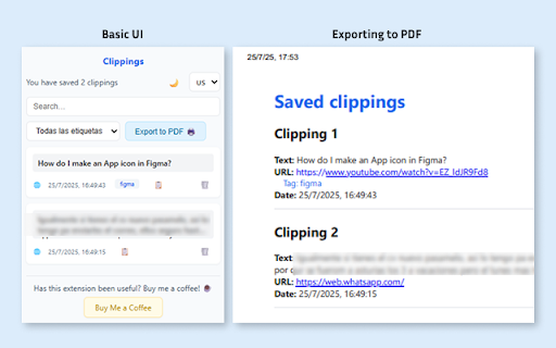 ZenMarker :: Save text snippets from any website with optional notes and tags.