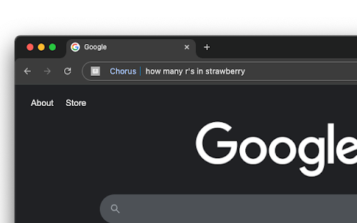 Chorus: Compare LLMs :: Compare LLMs in their native browser UI.