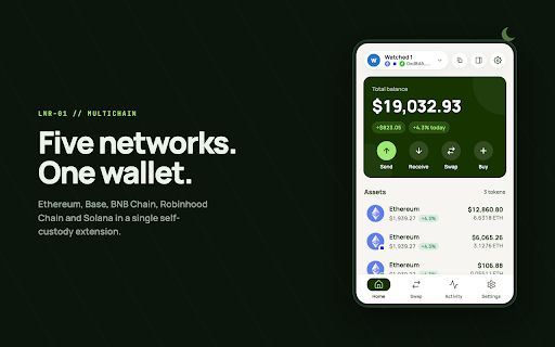 Lunar Wallet :: Self-custody EVM + Solana wallet