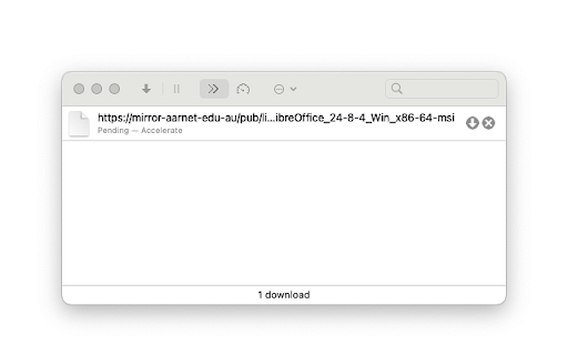 Leech for Chrome :: Redirects Chrome downloads to Leech download manager