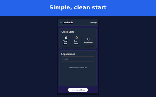 JobTrackr :: Job Tracking Extension