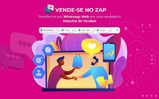 VENDE-C ZAP :: Web CRM com multicontas