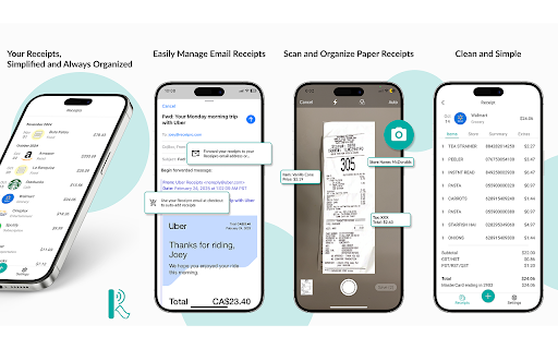 Receipro :: Scan and store all your receipts in one place with one click.