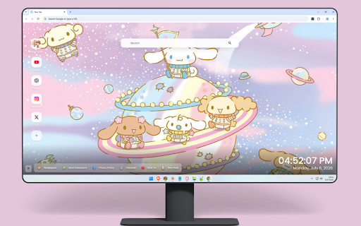 Cinnamoroll Wallpapers - Sanrio Characters :: Brighten your screen with adorable Cinnamoroll backgrounds. Enjoy sweet Sanrio aesthetics on every new tab.