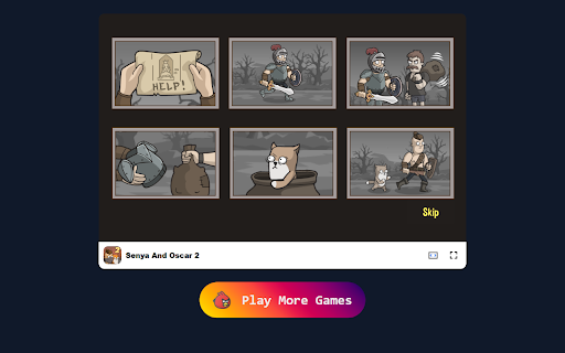 Senya And Oscar 2 - Adventure & Puzzle & Platform Game :: Embark on a vibrant duo adventure with puzzles and platforming in this browser game!