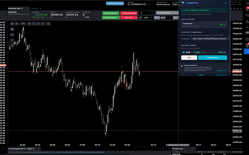 TradePhin – Trading Journal Auto-Sync :: Auto-sync trades, screenshots & drawdown from Tradovate to your TradePhin trading journal. FIFO, live tracking, import selector.