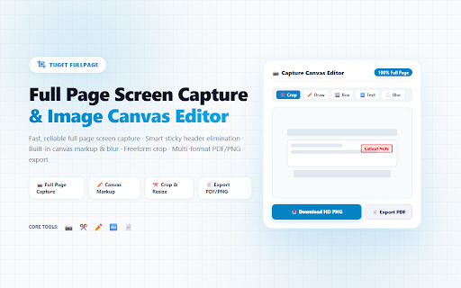图个吉利 · 全貌 - 网页整页长截图与图像编辑 :: Capture a screenshot of your current page in entirety and reliably—without requesting any extra permissions!
