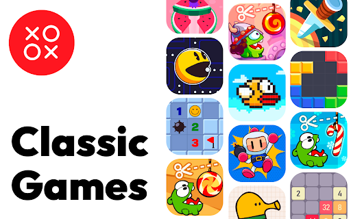 Classic Games for Chrome :: Play classic mini-games like Pacman, Flappy Bird, and Tetris right in your Chrome browser. Fun, fast, and free retro gaming!