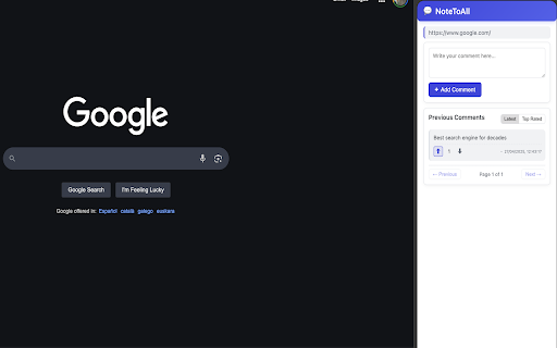 NoteToAll :: Shared and anonymous comments on any page