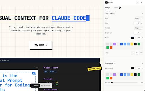 Lumi :: Visual Prompt Builder - What You See is What You Prompt