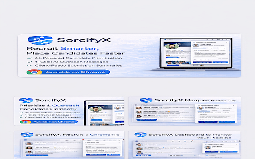 SorcifyX AI :: AI recruitment: instant screening, job matching, outreach for recruiters. Semantic search, skill tests (150+ roles) for job seekers.
