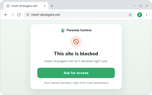 Parental Control :: Use Parental Control app to set parental controls for screen time, website blocking in Chrome, content filtering and safe search.