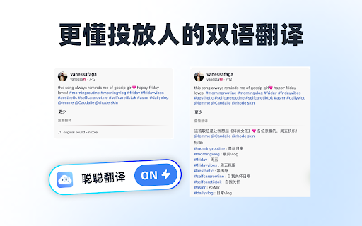 聪聪翻译 :: 专为海外营销和跨境电商服务的翻译插件