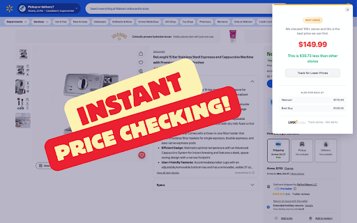 Price Tracker & Wishlist - Instant Checks, Alerts & Registry | LMK.today :: See price history, get deal alerts, track prices & save products from any store.