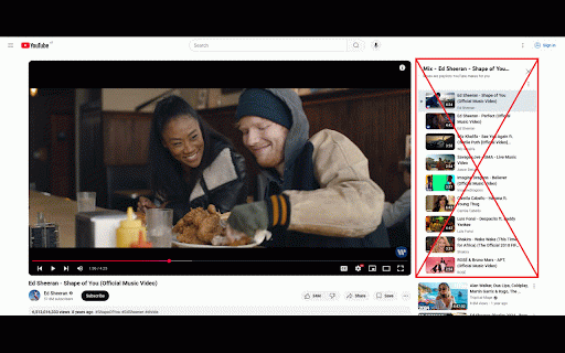 Less Mixes for YouTube :: Prevent YouTube Mix generation for music videos