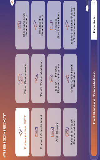AIBizNext Enterprise Assistant :: AIBizNext Enterprise Assistant Extension