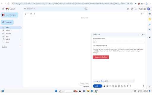 SealSend - Secure Email Encryption Made Simple :: The vanguard of email security, merging blockchain's might with seamless encryption to shield your digital dialogue.