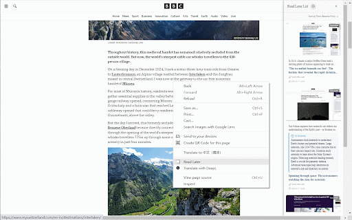 ReadLater :: Save webpages with AI summaries. Use right-click menu or floating button to collect and manage your reading list easily.