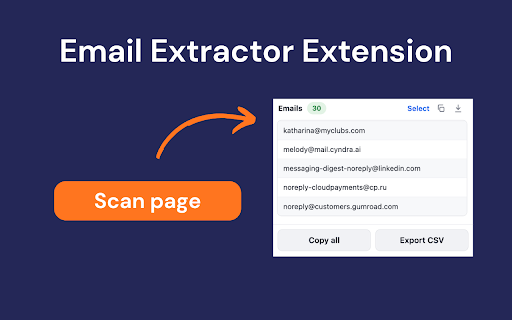 Email Extractor Extension :: Smart email extractor extension to scrape emails and phone numbers from any website — fast contact scraper in one click.