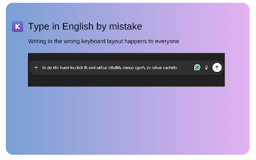 KeyFix - Hebrew Keyboard Converter :: Convert English text typed in wrong keyboard layout to Hebrew instantly. Fix typing mistakes with Ctrl+Q or right-click menu.