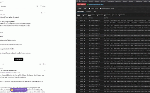 Nostr WS Inspector :: Hooks into NOSTR web socket traffic, making it easier to see all the events your app gets / sends. Filter, and inspect. Learn about…