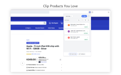 QuietCart :: Your purchase planner. Clip products from any store, organize them, and log prices on your own terms.