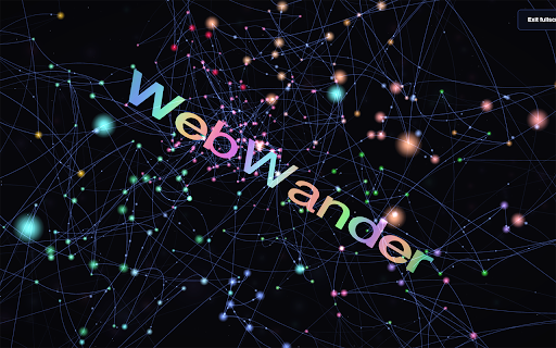 WebWander :: Discover the web, one click at a time. Curated and community sites tailored to your interests. Browsing history stays private.