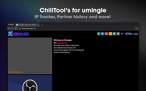 ChillTool's | IP lookup and more for uhmegle / umingle :: Extension for uhmegle and umingle that enhances your privacy and adds cool features, like ip lookup!