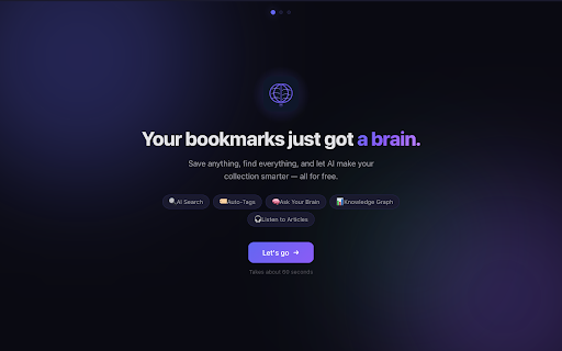 LinkBrain :: Save any link to your library in one click. Tag, organize, and find anything.