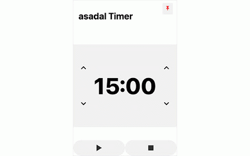 asadal Timer :: A minimal timer with notifications