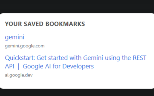Search Bookmark Connector :: Easy Bookmark Searcher
Stop digging through folders. Find your saved gems exactly where you search.
We’ve all been there: you know…