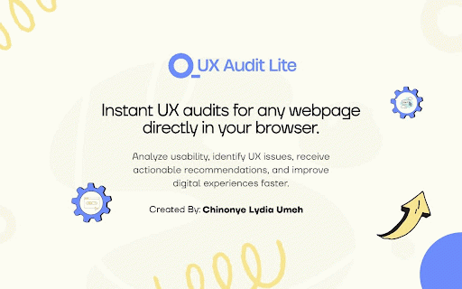 UX Audit Lite :: Analyze the current webpage and generate a UX audit report with actionable findings.