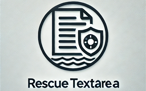 Rescue Textarea :: Automatically saves textarea input to prevent data loss when closing a tab by mistake.