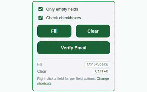 Form Faker Pro :: Autofill forms with fake data for QA testing.