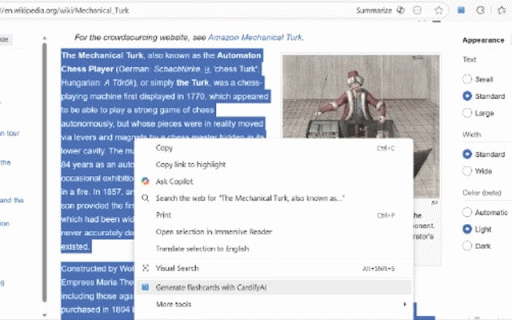 Cardify with CardifyAI :: Turn highlighted text into flashcards with CardifyAI. Supports Free, Pro, credits, Branch Mode, and Card Insight dashboard handoff.