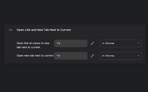 Open Link and New Tab Next to Current :: Open new tabs and links next to your current tab instead of at the end of the tab bar.